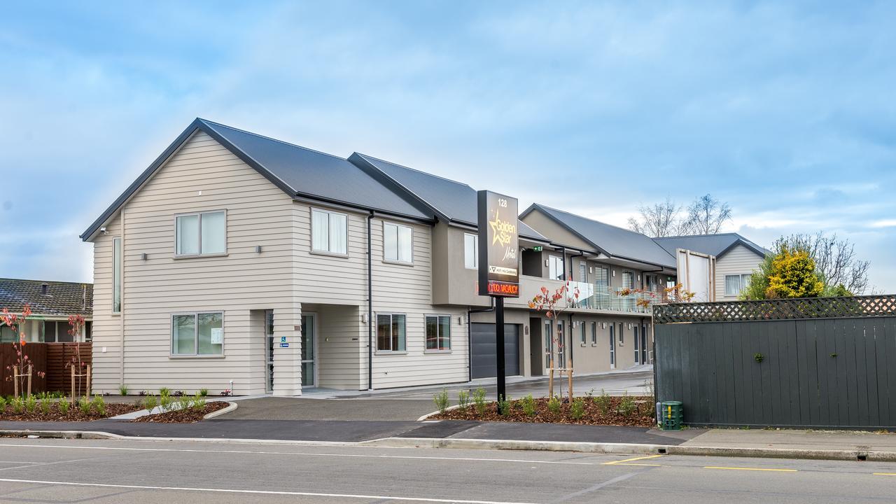Golden Star Motel Christchurch Exterior photo